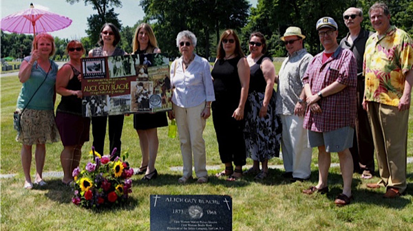 Gathered Around Grave