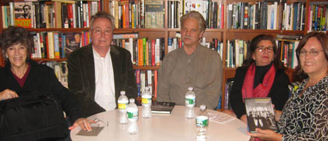 Jane Gaines, Alan Williams, Charles Musser, Joan Simon and Alison McMahan at 192 Books