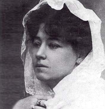 Alice Guy Blache at her wedding