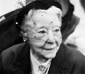 Alice Guy in her 90s, from interview in the 1960s