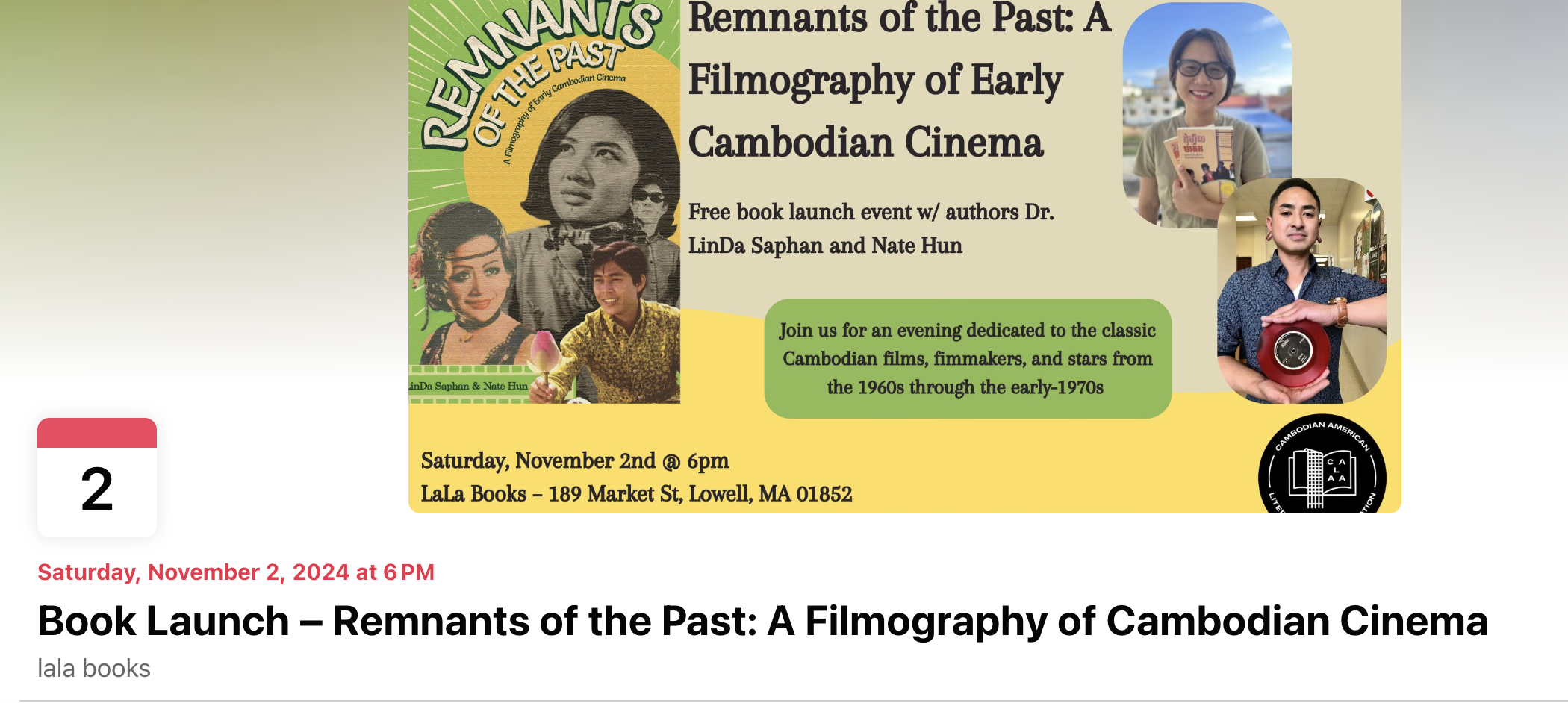 Book cover with pictures of Dr. Saphan and Nate Hun