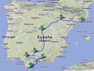 Alice Guy's Film Itinerary through Spain